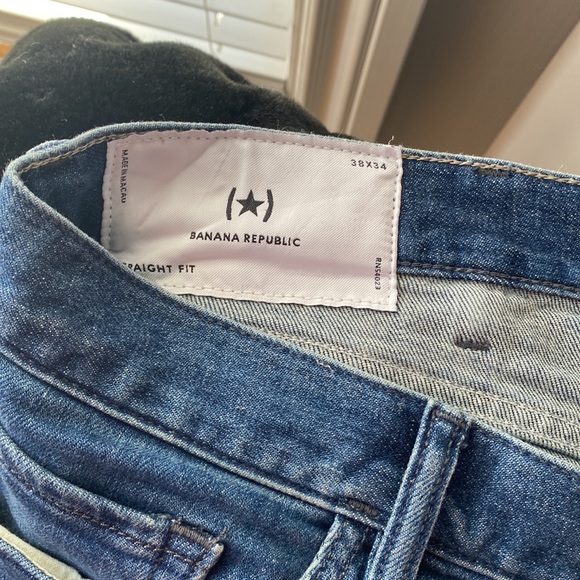 Mens Banana Republic Jeans Brand New -never worn. 38 waist 34 inseam - Picture 6 of 7